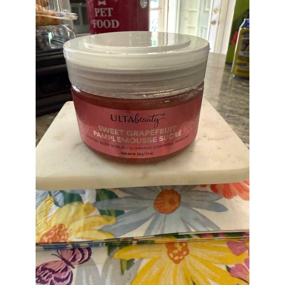 SWEET GRAPEFRUIT Ulta Beauty Scented Body Scrub 11.5 oz